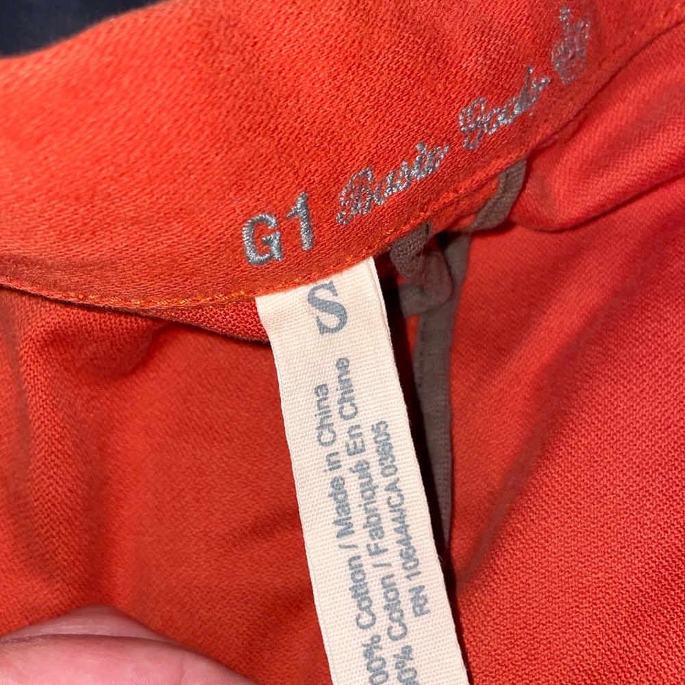 G1 Basic Goods Orange Jacket Euc - image 2